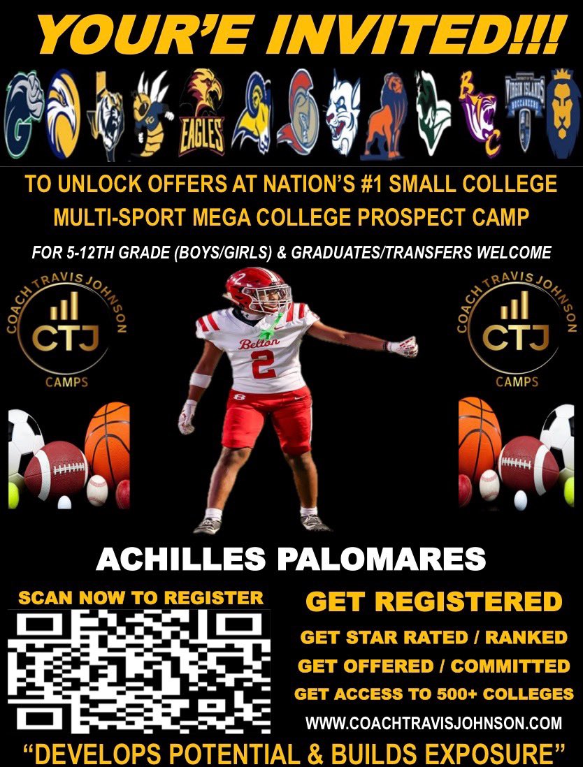 Thank you for the invite <a href="/CoachTravisJoh1/">CoachTravisJohnson.com</a> 

<a href="/coachkeithallen/">Keith Allen</a> 
<a href="/GunnTwyner/">Gunnard Twyner</a> 
@txwesfootball
<a href="/L3E_ATH/">L3E</a> 
<a href="/Jglaspie16/">🙏🏾</a> 
<a href="/Coach_Lewis5/">Judah Lewis</a> 
<a href="/LionsCoachEwart/">Dave Ewart</a>