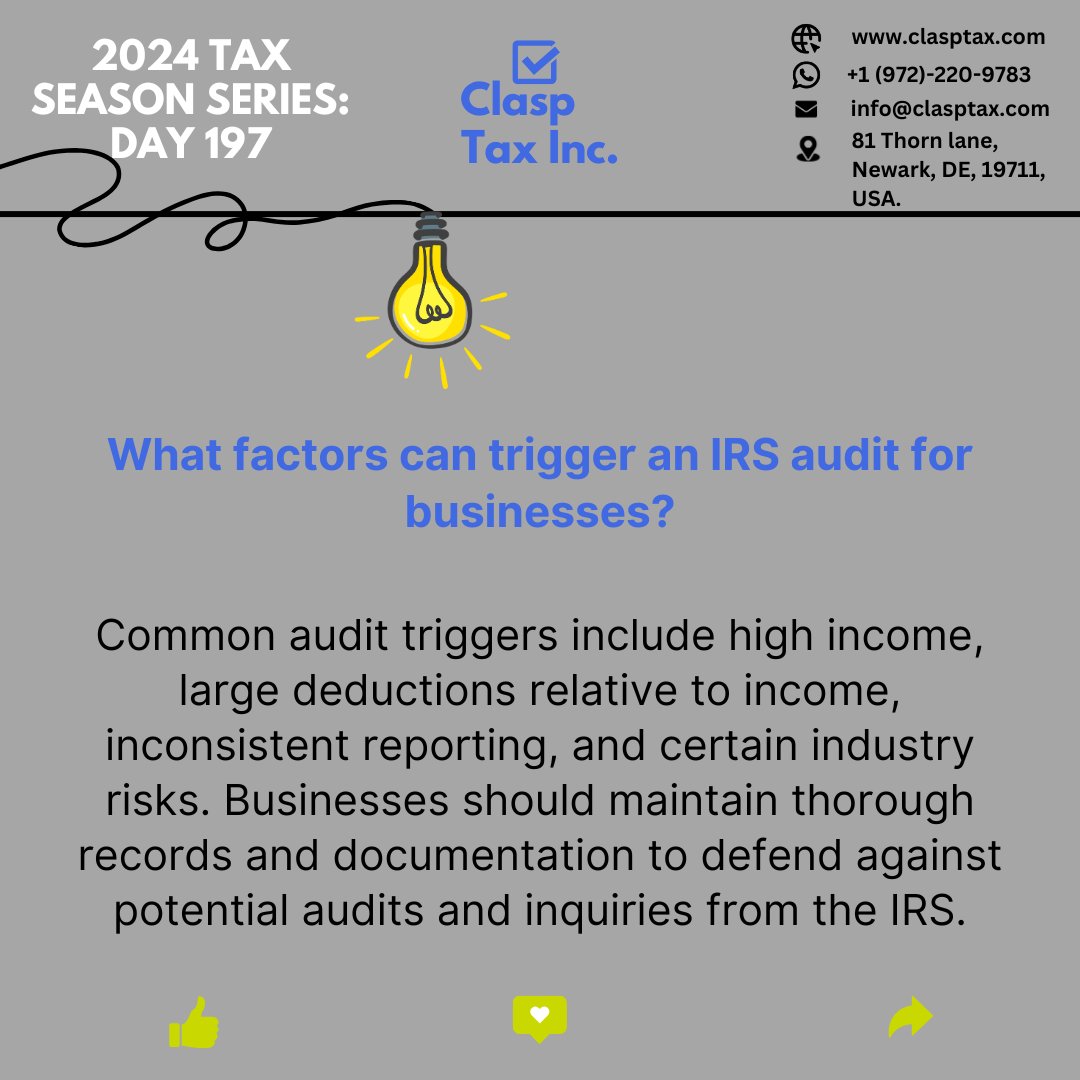 ClaspTaxInc's tweet photo. "Job Search Expenses: Current Deduction Status"

#taxseason2024 #ClaspTaxInc #usataxexperts #taxhelp #usataxfiling #ustaxfiling #maximizerefund #trustedtaxadvisor #BusinessTaxes #PersonalTax #taxsolutions #smallbusinesstax #irscompliance #securetaxfiling https://t.co/d4V8IXkq4H