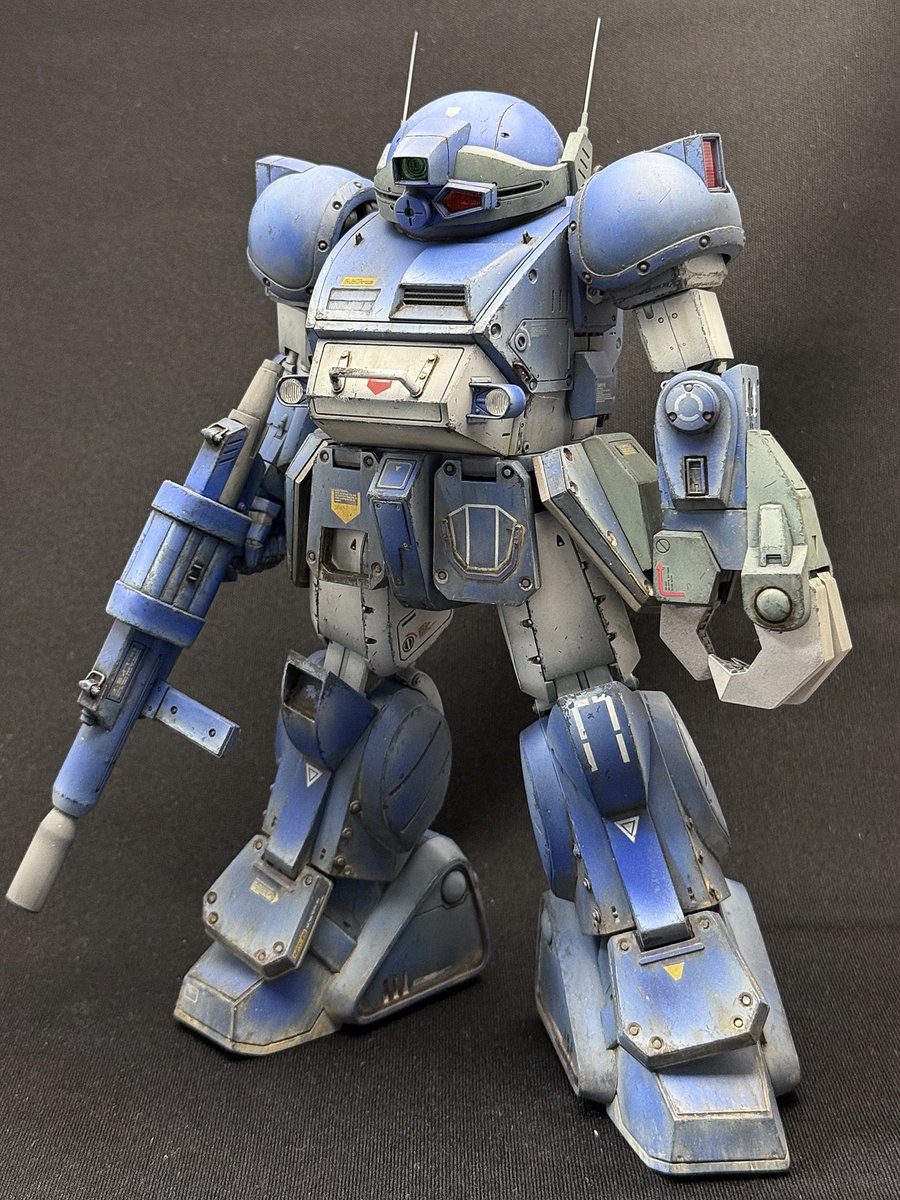 #今年造った最高傑作で２０２５年を振り返る

やっぱりコレかなぁ。2026年1月号モデルグラフィックス作例のPLAMAXラビドリードッグ。ブラッドサッカーと迷ったけど、最新作が〜というヤツで。もう直ぐ次のが完成予定ですけどね😅