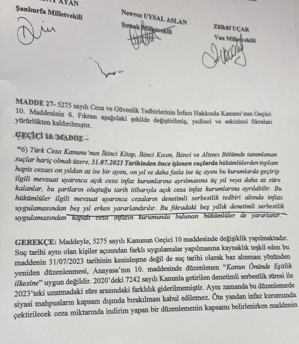 Dem parti covit önergesi