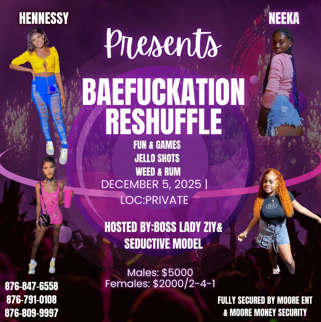 Tomarrow 🔥🔥🔥come out come see the naked gyal them and come buy pussy fi uno cocky …..place to be (Whispers on the private pool side ) see y’all tomorrow 🔥🔥‼️