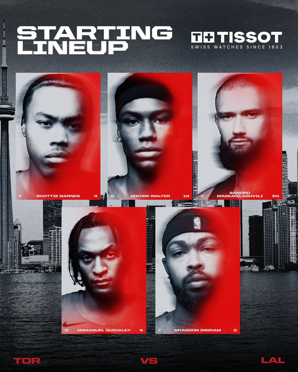 Starting 5️⃣

Presented by <a href="/TISSOT/">TISSOT</a>