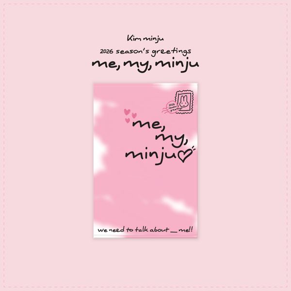 Ktown4u_JAPAN's tweet photo. 🆕 【 KIM MINJU 】
KIM MINJU - 2026 SEASON'S GREETIMGS [ME MY MINJU]

🩷フォトカード2種のうち、ランダムで1種をプレゼント

🗓️発売日 : 2025-12-31

⭐︎(｡•ㅅ•｡)*｡⋆✨今すぐ確認しに行こう!!
🔗: https://t.co/Lkpugq6BL4

#Ktown4ujapan_リリース情報
#KIMMINJU #ME_MY_MINJU https://t.co/n3rHagqx9g