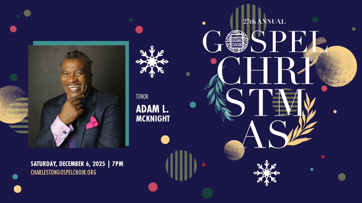 csogospel's tweet photo. With a voice that resonates with power and emotion, Adam L. McKnight opens his heart every time he steps on stage.
His journey has been marked by unforgettable milestones, inc. his recent appearance: MGM/Orion film Till. (Emmett) https://t.co/7h6pKpg1qC