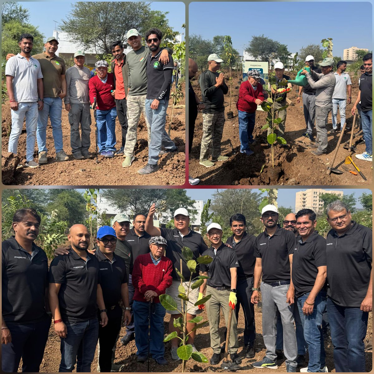880kumar's tweet photo. @anandmahindra -- Sir,motto of our NGO ANANDVAN Foundation is #Sustainableliving. In Pune,we are simultaneously MAKING 6 URBAN FORESTS around NIBM area &amp; Wish to start a patch of #350acres at #Bopdevghat to make it a Green mountain in December. https://t.co/tOL2xcYomD