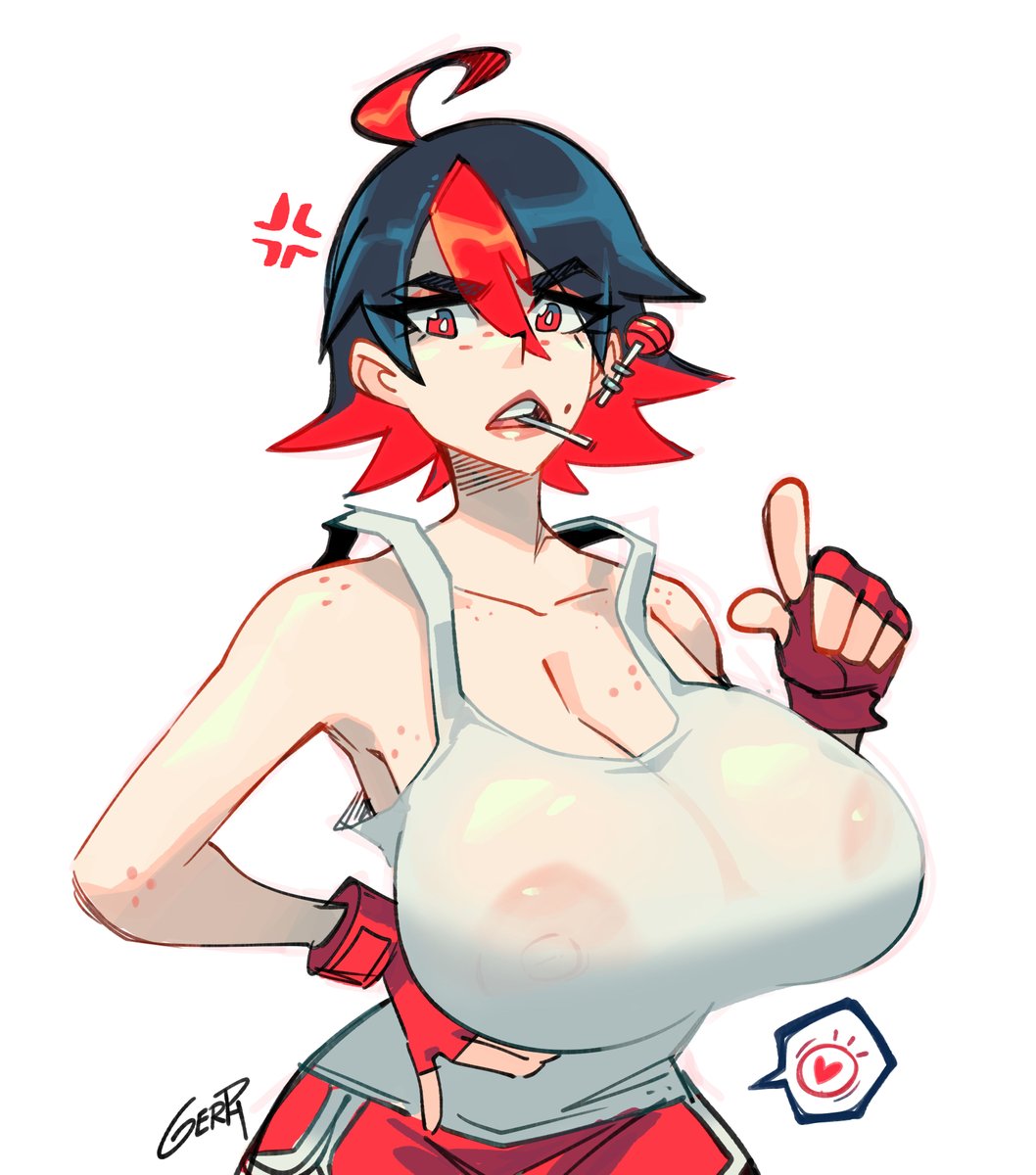 Gluco looks you straight in the eye,
 she has identified a Giga loser!