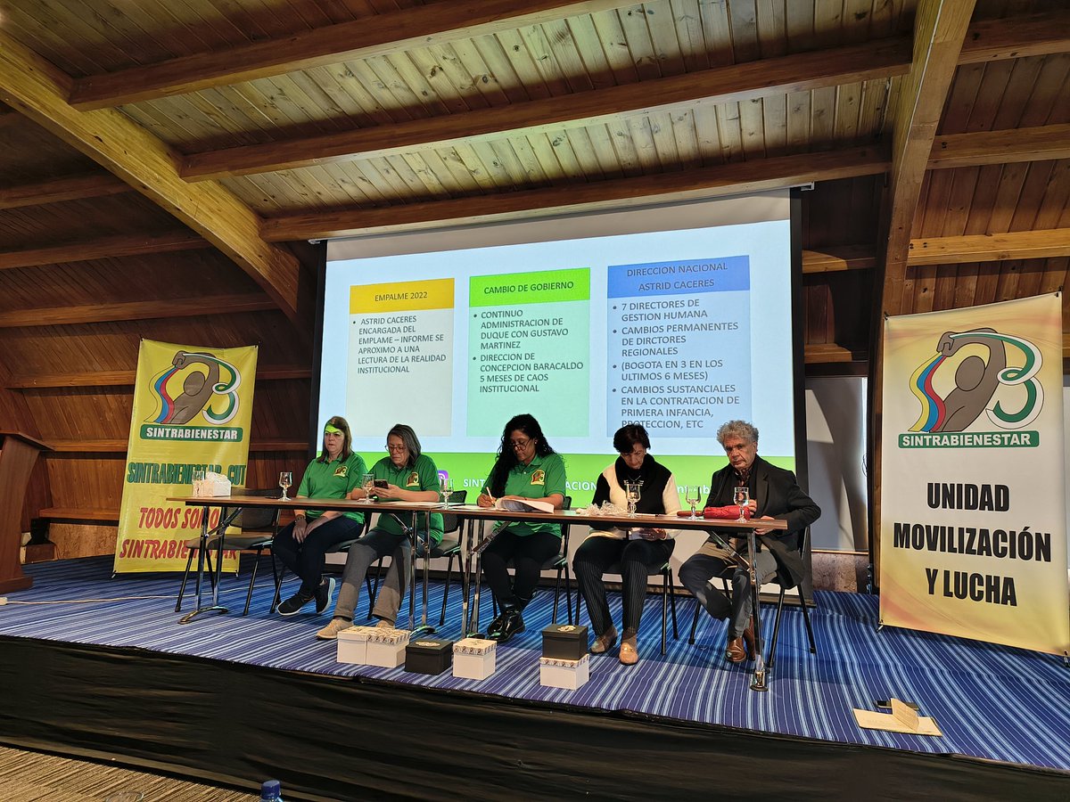 #SINTRABIENESTARINFORMA Se realizó Asamblea de Afiliados De la Regional Bogotá y Sede de la Dirección General, se llevó a cabo elección de delegados , se recibió informe por parte de la presidenta nacional y se celebraron los 55 años de lucha.