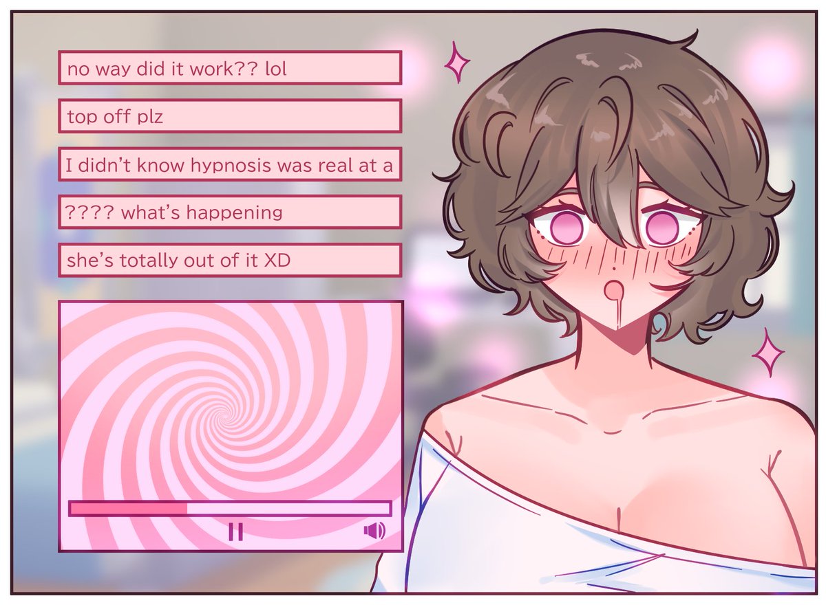 hypnovember day 29: idol/vtuber
looks like today's livestream went off the rails! 🥰