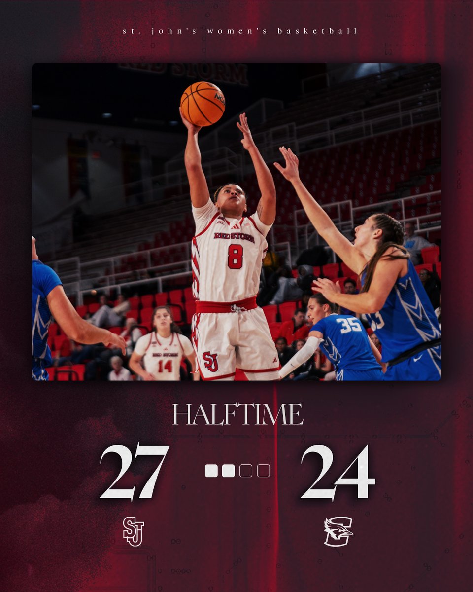 Strong half for the Johnnies!

#OwnIt | #ForOurCity