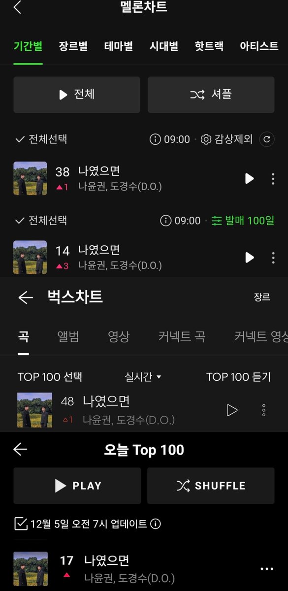 도경수 음원팀 tweet media