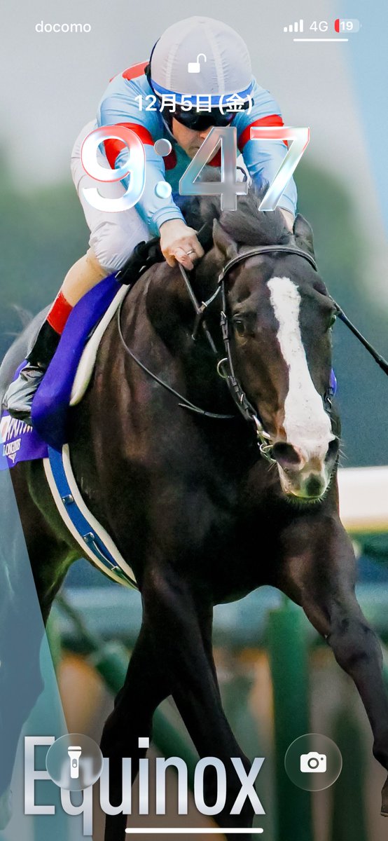 JRAカレンダーキャンペーンのイクイノックスがかっこいい #clubJRA