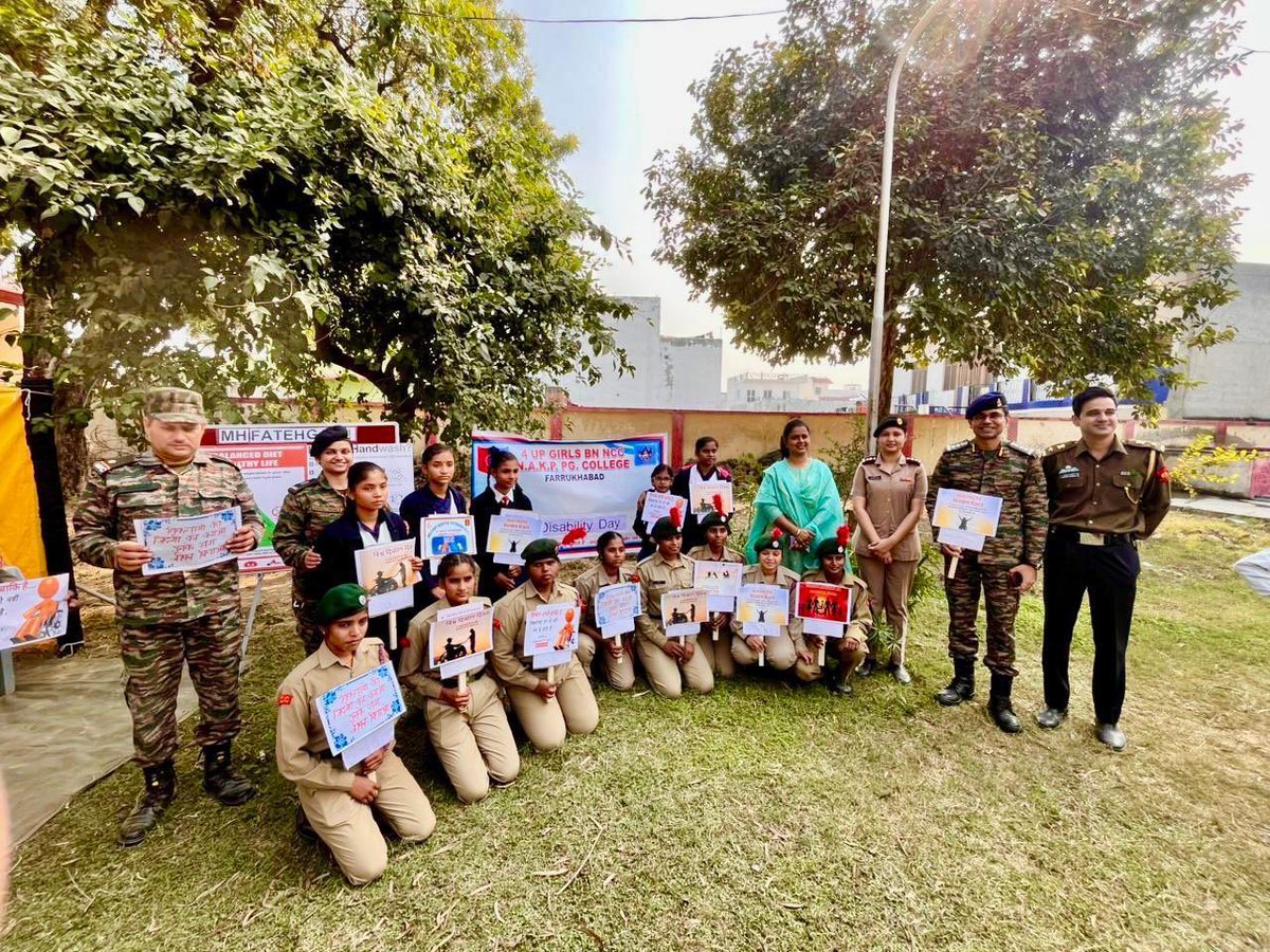 dgafms_mod's tweet image. Under the vision of Viksit Bharat @2047, #MilitaryHospital Fatehgarh marked the International Day of Persons with Disabilities by organising a comprehensive health check-up camp for specially abled children, with dental services provided by #MDC Fatehgarh. Aligned with the 2025