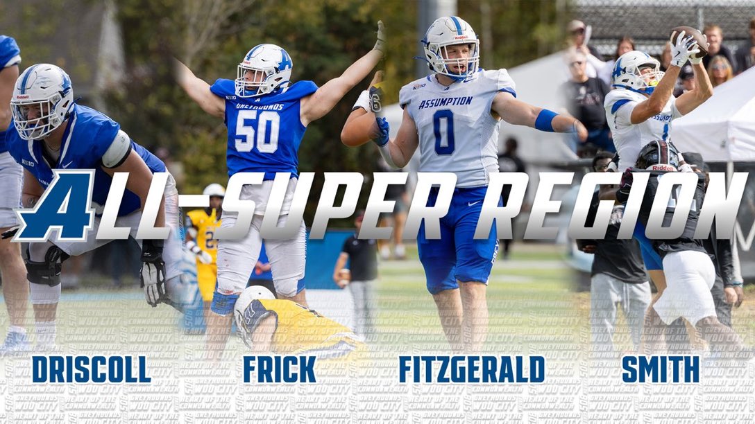 Assumption’s Jack Driscoll continues to stack awards after his outstanding senior season - will say it again - Congratulations Jack!  Well earned and deserved!   Great job!