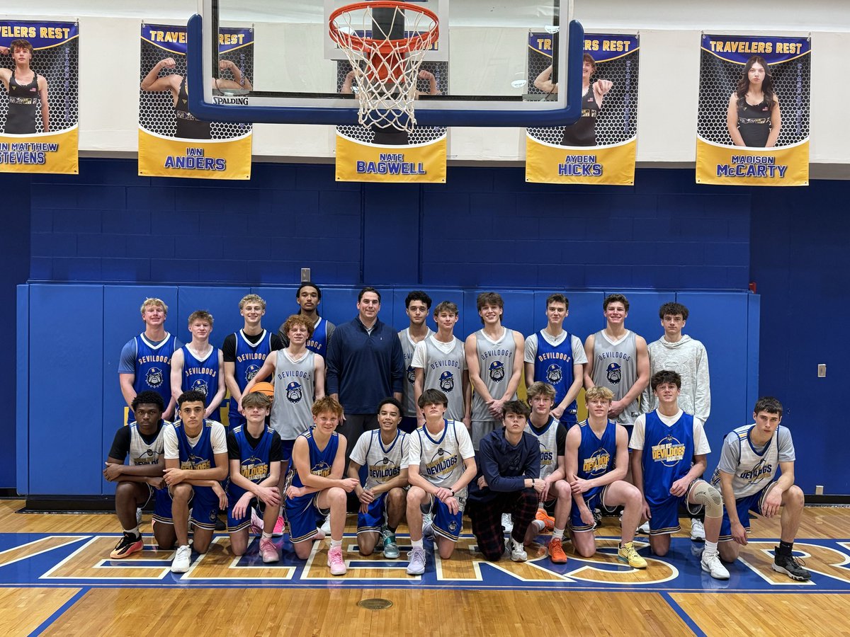 A huge thank you to TR Devildog legend, Andrew Brown, for taking time to come in and speak to our guys tonight. His message was inspiring and our program was honored to have him be the first signee of our Devildog Legacy Board. #TOGETHER #ONEDOG