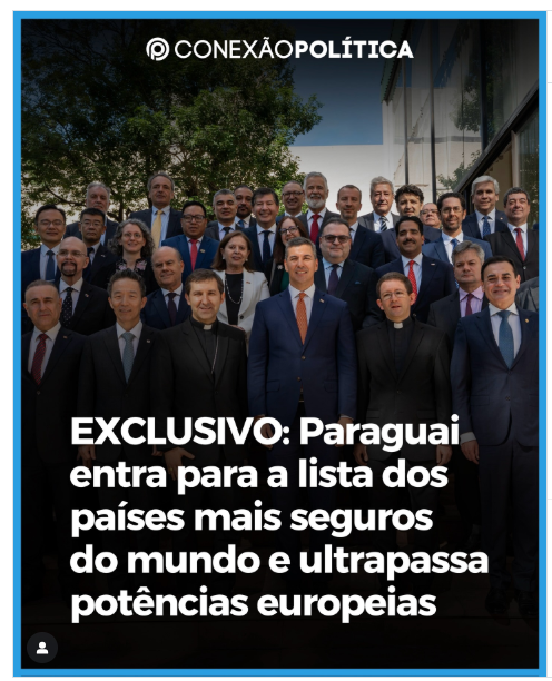 "Este jueves (4), Paraguay fue incluido formalmente en la categoría de Nivel 1 en el sistema mundial de clasificación de riesgos, el Travel Advisory, realizado por el Departamento de Estado de los Estados Unidos.

El marco es el grado más bajo de alerta emitido por el gobierno de