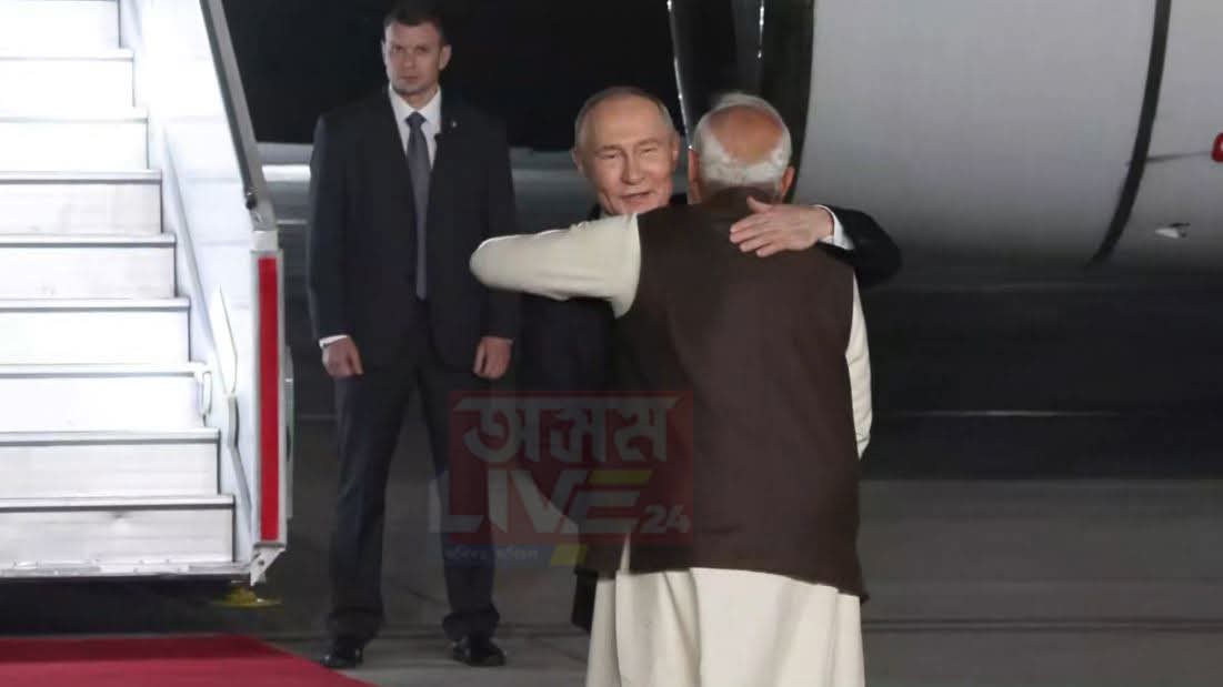 ranjanboro37's tweet photo. Welcome to India 
Mr @Putin https://t.co/GPQCUVoBJ0