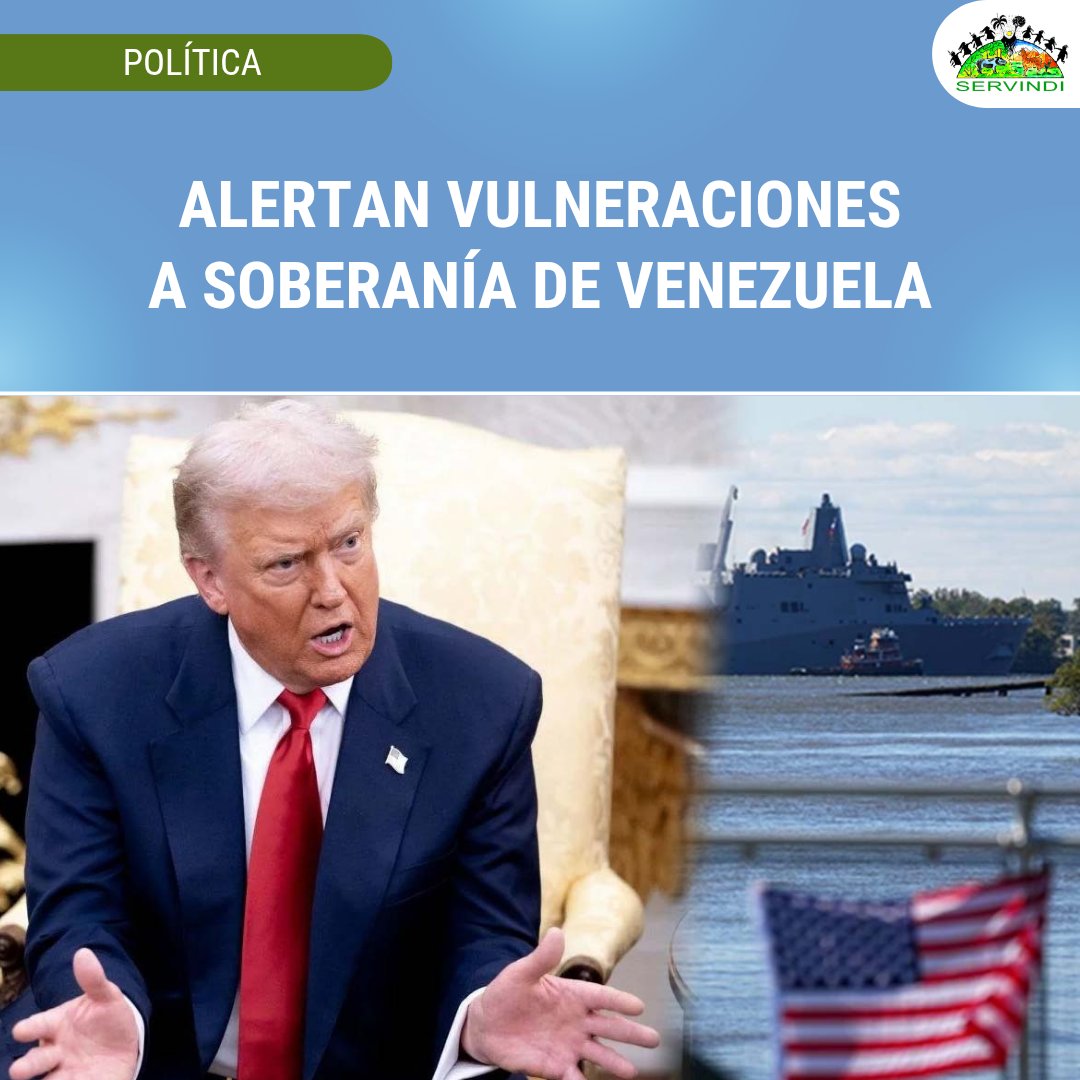 🇻🇪 #𝗩𝗲𝗻𝗲𝘇𝘂𝗲𝗹𝗮 Expertos ONU advierten que peligrosa escalada de Estados Unidos viola tratados internacionales y puede afectar la estabilidad de la región. Invocan a soluciones pacíficas ⮕ acortar.link/2JE6D7