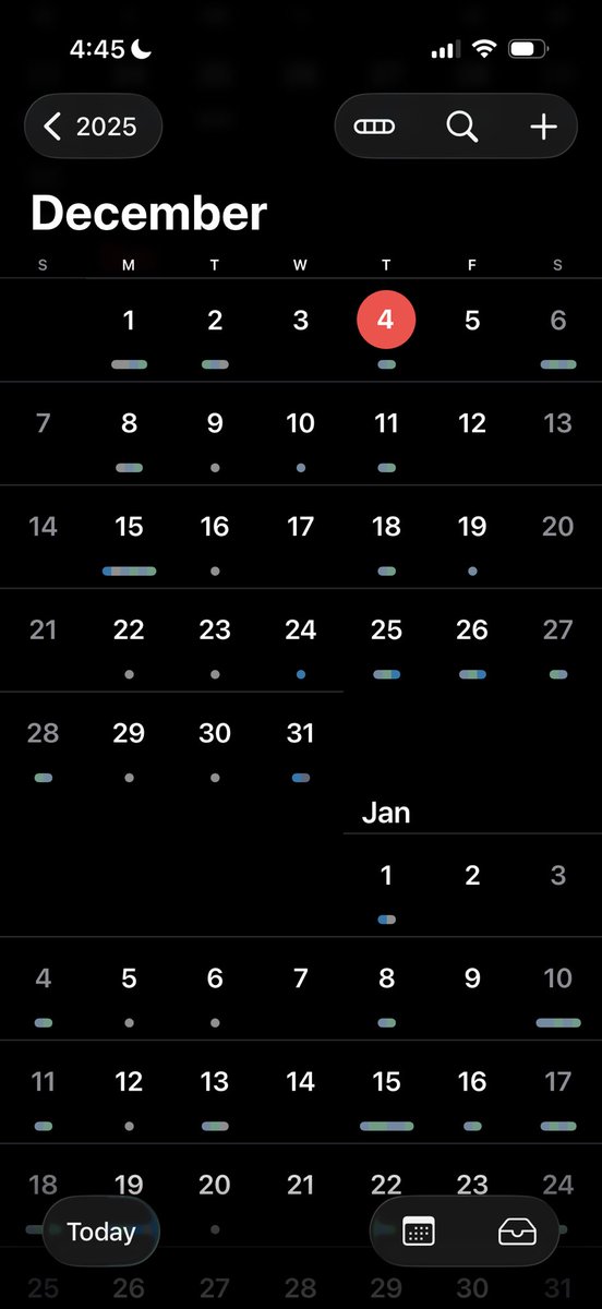 The iPhone calendar app is doody