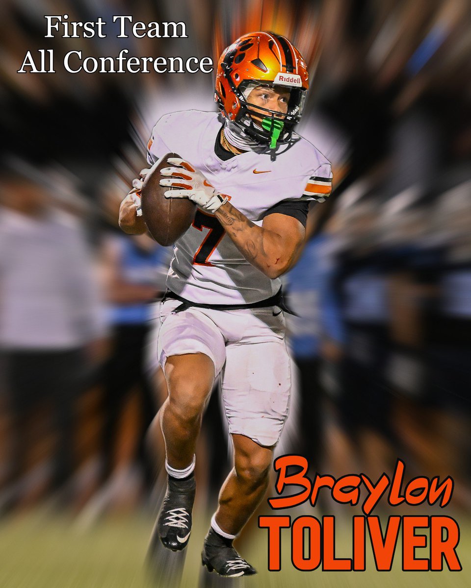 ErieTigersFB's tweet image. Congratulations to our four First Team All Conference selections: Lincoln Hageman, Jackson Jamison, Gio Giampietro, and Braylon Toliver.  These four had outstanding high school careers and started for multiple years including the 2023 State Championship game.  #Exit232 #TFL