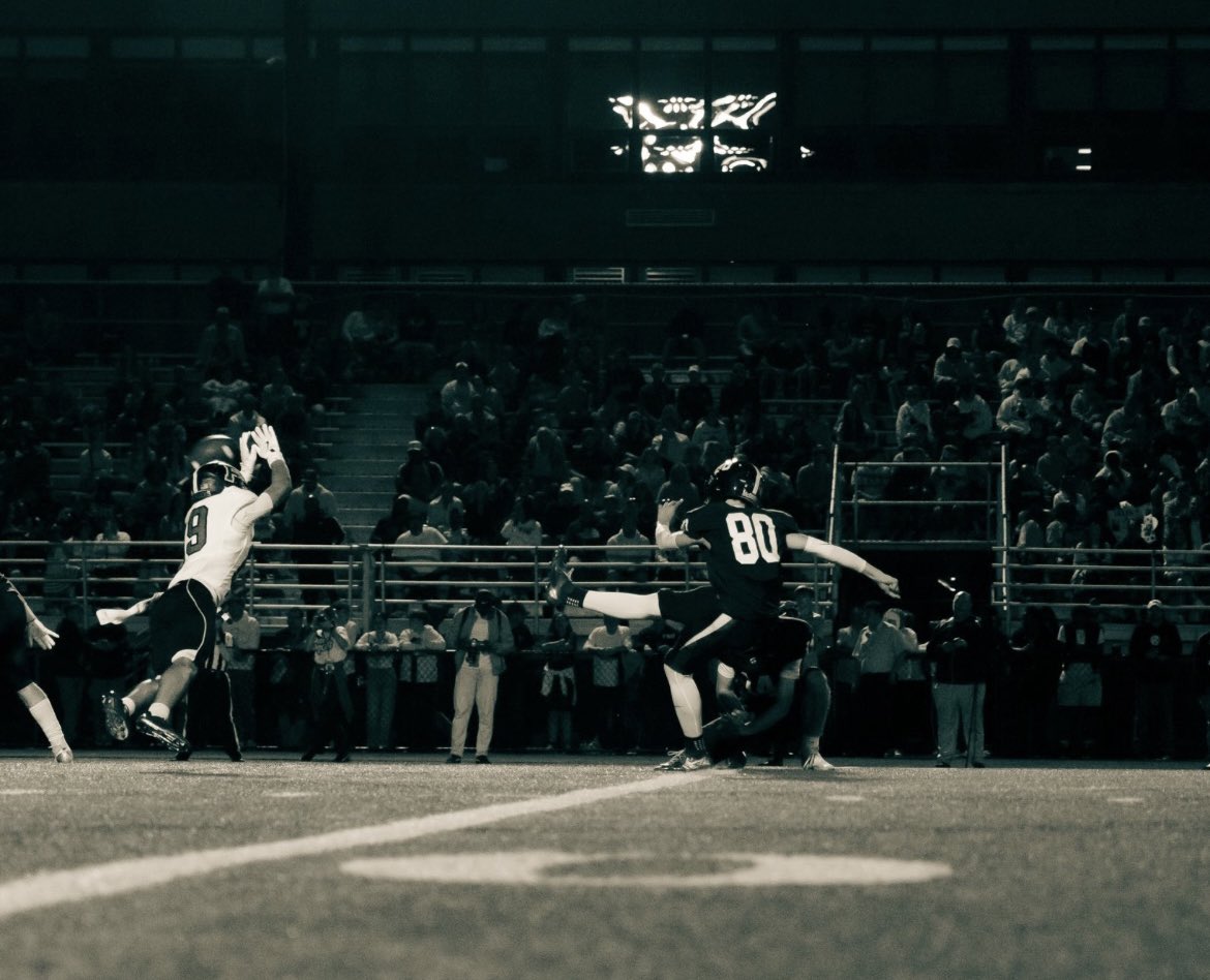 My quick burst (track state qualifier) allows me to be able to  block punts and field goals coaches a lot, 3 field goal blocks (first half of the season), all around player, come get me 🏡