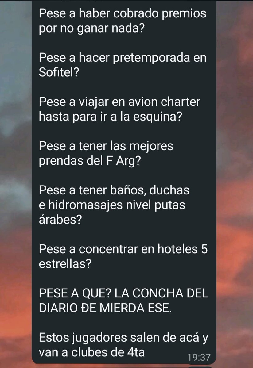 che puede ser que sea el ñoqui que cobra 4 palos y medio?