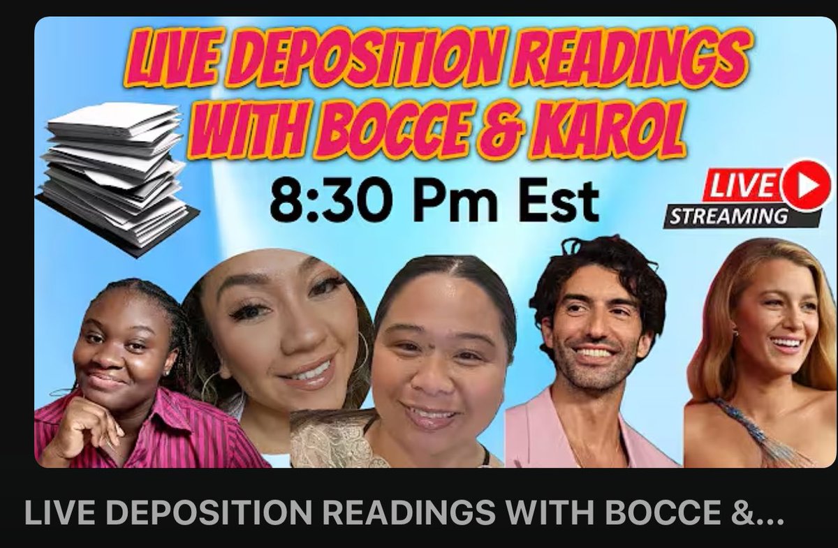 ElsrichTV's tweet photo. LIVE DEPOSITION READINGS WITH BOCCE &amp; KAROL https://t.co/CwjOcnbxyL via @YouTube https://t.co/f1wxJOdw2U