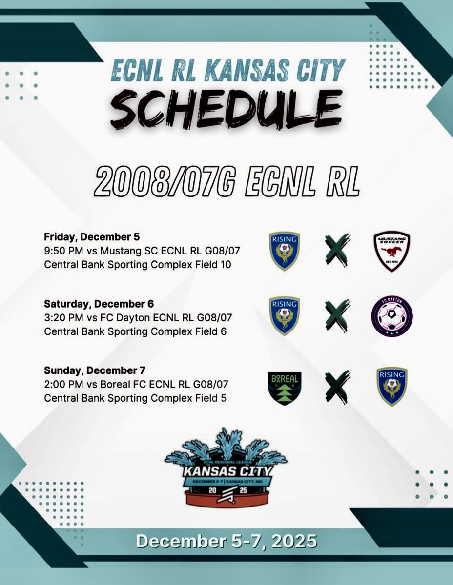 Arkansas Rising U19G ECNL-RL tweet media