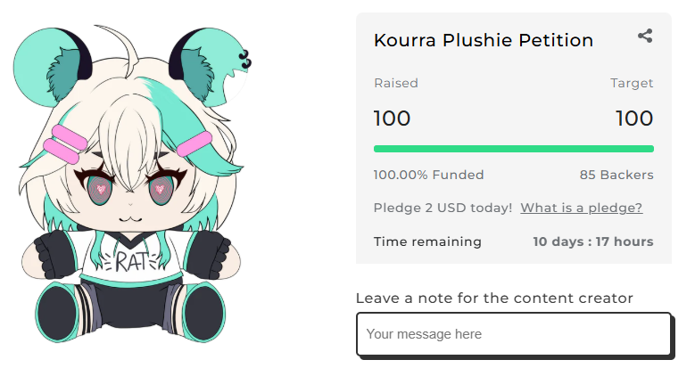 Kourra 🐀✨ bRat Vtuber tweet media