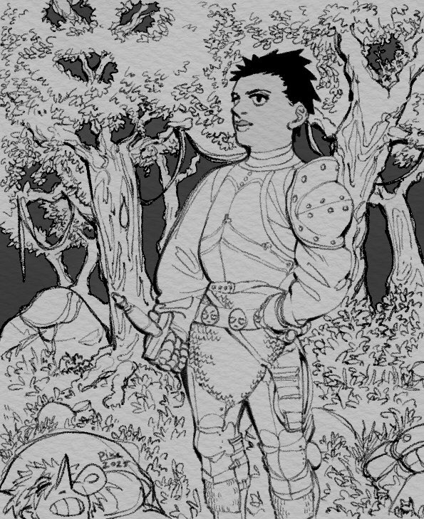 8BitMike2's tweet image. #digitalartwork #art #drawing - learning how to draw armor of drawings I’ve seen on Pinterest!🙏