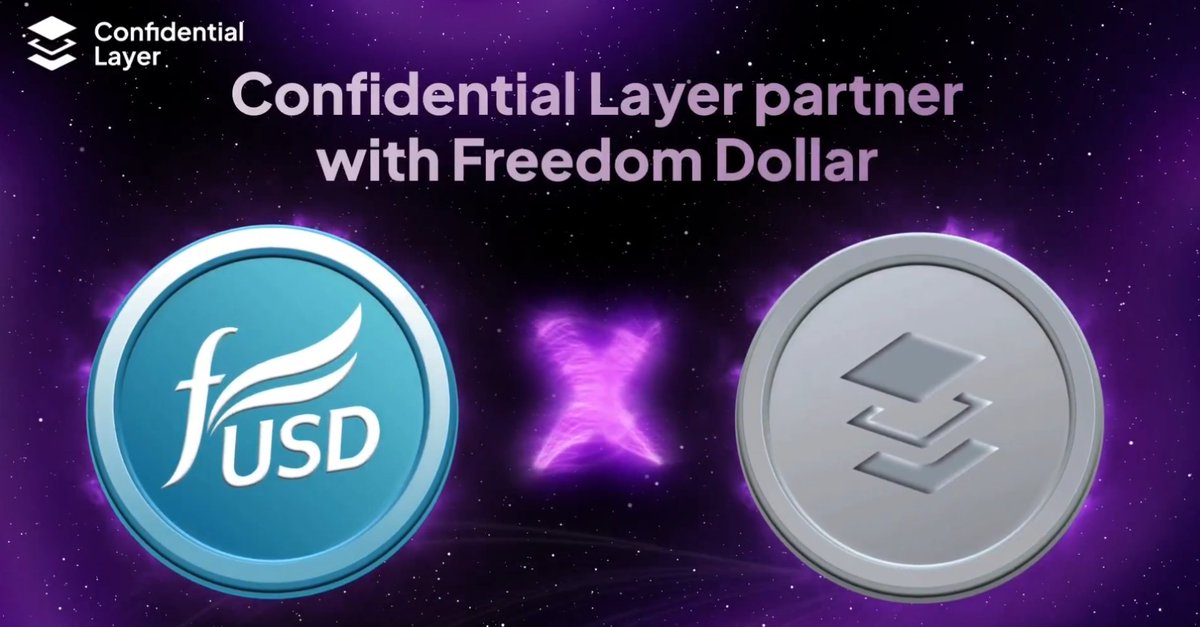 NKLinhzk's tweet photo. actually insane what @ConfidentialLyr is cooking with this new stablecoin partner unfreezable money is the only way tbh 🕵️‍♂️

basically bridging pub chains to privacy chains without getting rekt by hacks cus they use tss security.

imagine bridging btc to btcx on zano. getting that monero privacy but still farming yield on eth? wild.

500m users getting tracked rn is scary stuff so this is needed. plus ton integration is huge volume and heard they burned 58% of supply too.

scarcity pump incoming.

stake $clone if u know whats good on https://t.co/EHkBglA2CV privacy szn loading