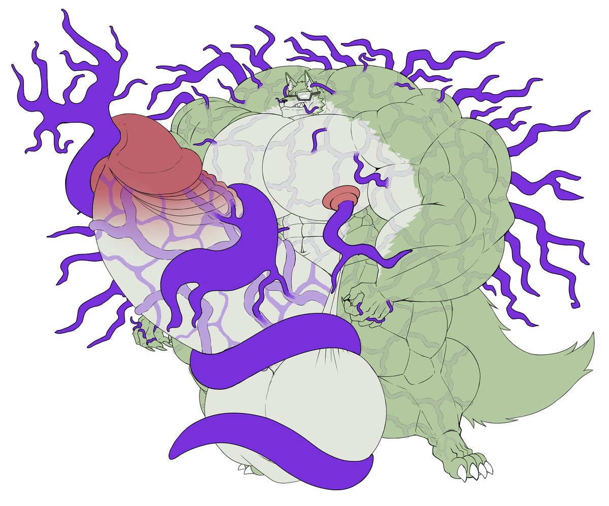 Looks like Celio met up with Nyx (form drawn of corruption) and got taken control by lit'purple things now ;3 THX for <a href="/DroneBull2003/">DroneBull closecomm ‼️</a> for an AMAZING works!!