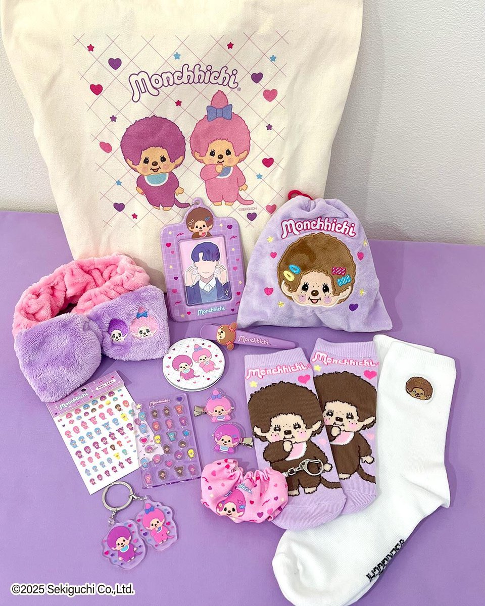 ちーちゃま出品 𐔌 💗本日販売開始💗꒱ 『#モンチッチ』限定アイテム⊹ ࣪ ˖ 誕生50