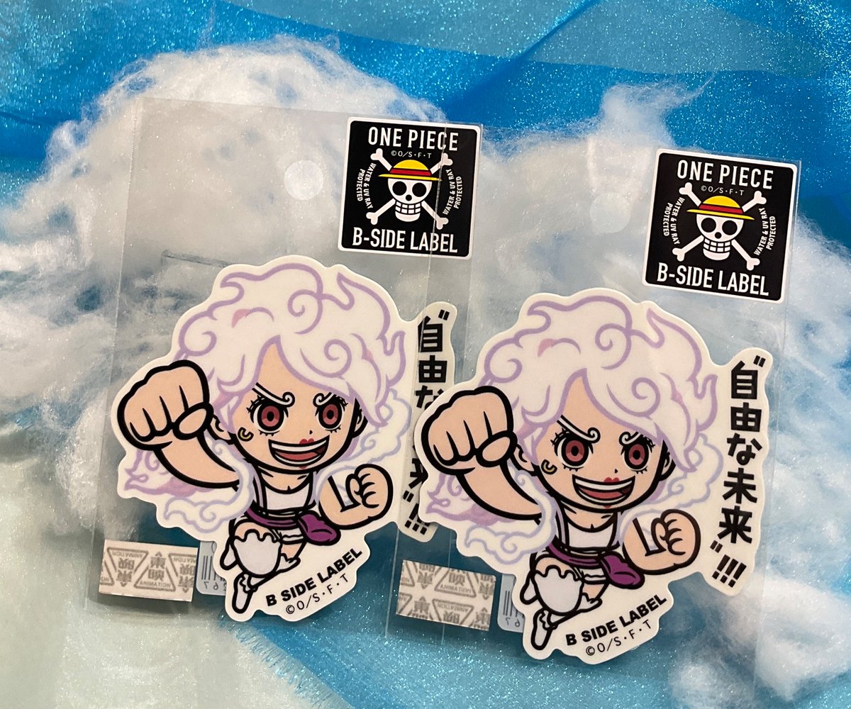 新商品】 B-SIDE LABEL 『ONE PIECE』コラボレーションステッカー第8弾
