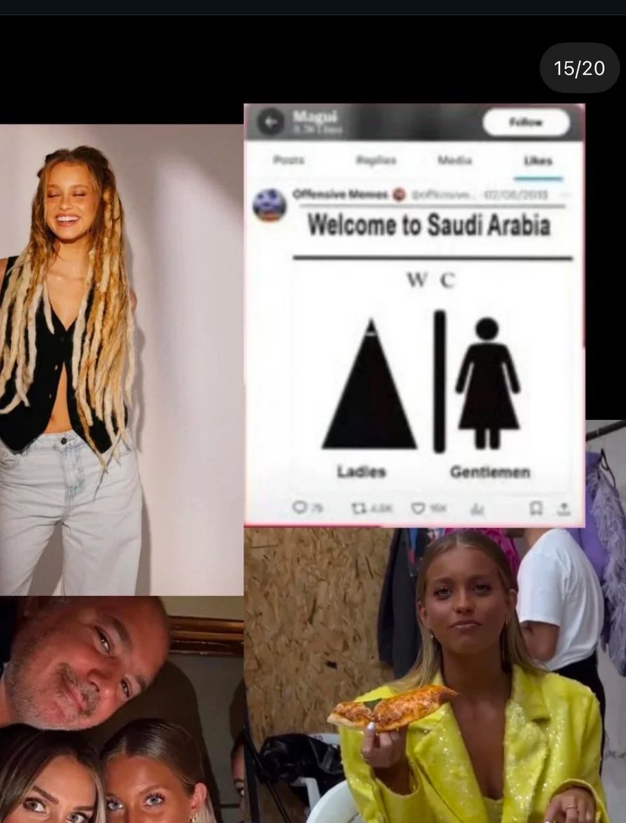 the concept of this woman going out in an arab/muslim country whilst acting like this… 😬