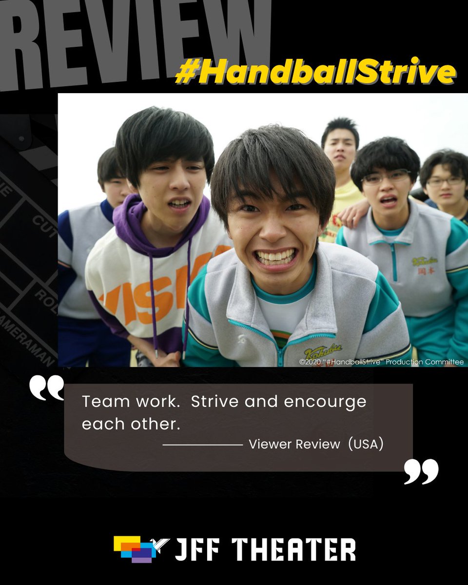 jfftheater's tweet photo. Thank you for sharing your thoughts on "#HandballStrive" 🏀✨
Today, we’re sharing a few of your voices💬 https://t.co/7OseSRUiqs