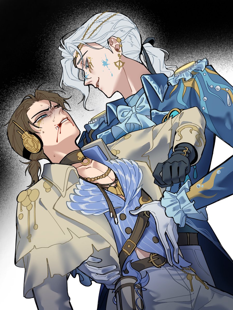 muhe_an's tweet image. 사장님이 개골한 커미를 완성했다고~??!