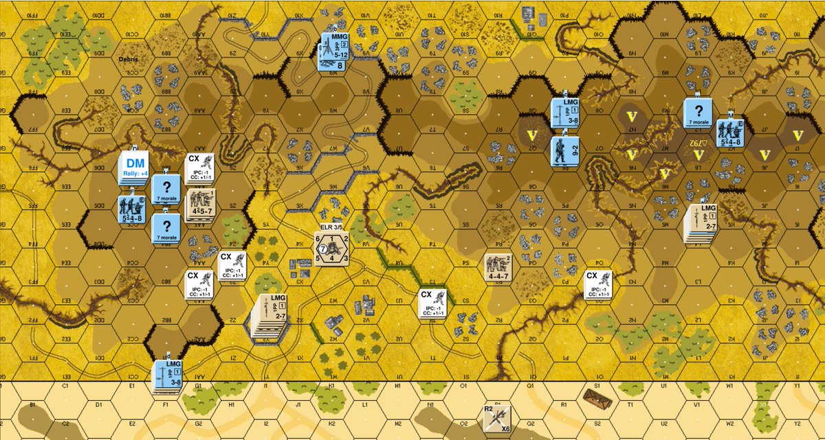 ConscriptsDc's tweet image. Rachi Ridge!  My Germans are barely  hanging on! Last Turn!
#AdvancedSquadLeader @MultiManPub