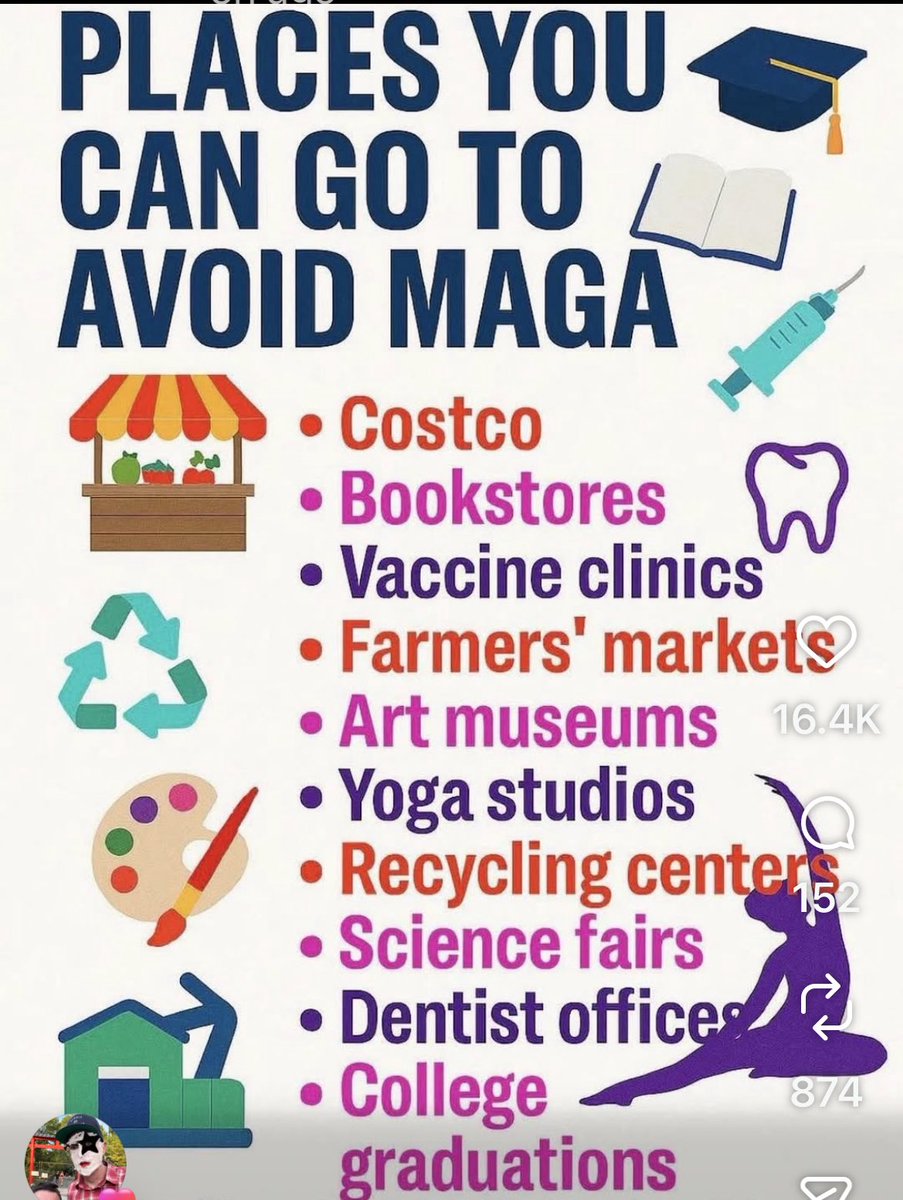 Places where cons will never be found