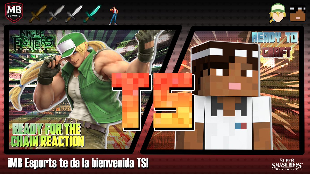 ¡No hay segunda sin tercera! ⛏️👊🏻
 Se nos une <a href="/tgc_1221/">TS</a> para demostrar su increíble ingenio y potencial a la hora de emplear su juego.
Contamos con su apoyo y le deseamos una excelente experiencia con nosotros y en sus próximos torneos, ¡Bienvenido TS! 🖤♥️

#SmashBros #MBEsports