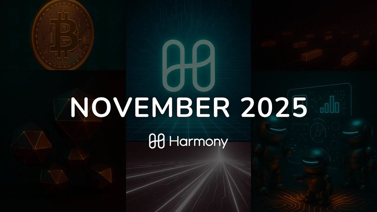 JUST IN: <a href="/harmonyprotocol/">Harmony 💙</a> 2025, November pushed Harmony $ONE closer to its goal of simple, dependable on-chain strategies. 

Hedging models advanced from parameter tuning to full spec-driven systems, supported by asynchronous execution, virtual LP generation, long-range
