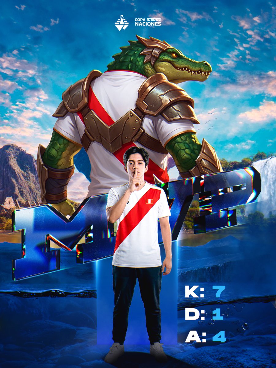 copanaciones's tweet image. MVP ⭐️ @brayaronlol 

El mejor Renekton que vimos en lo que va de Copa Naciones, INCREÍBLE lo que jugó el brayaGOD en la toplane.