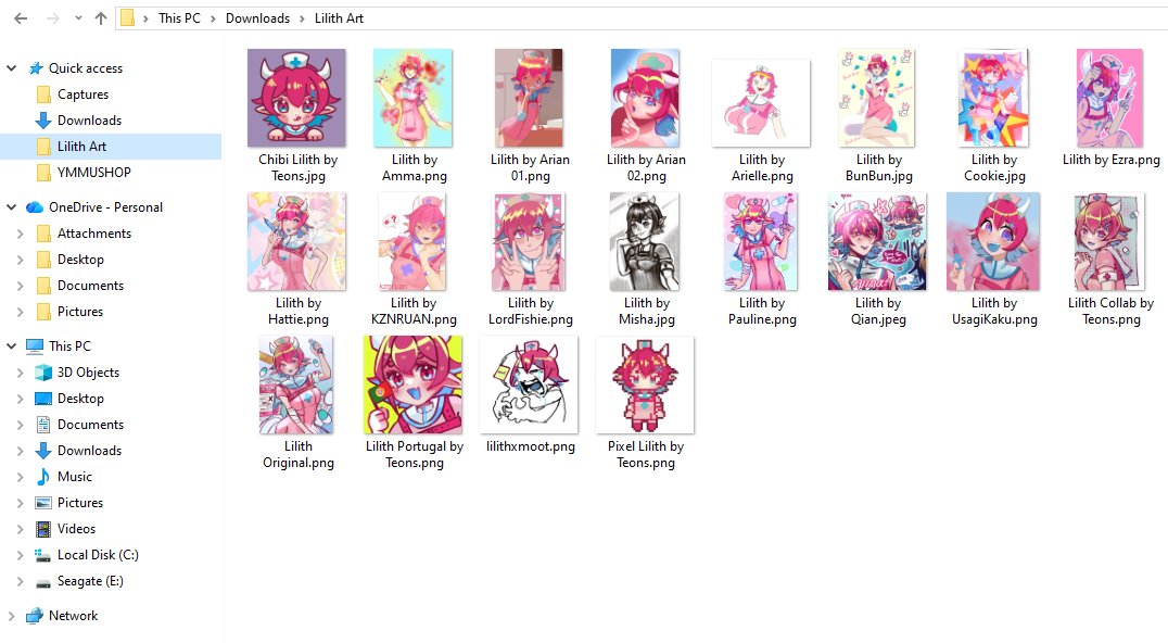 Teons_'s tweet image. LILITH (fan)art FOLDER IS GROWINGG!!! 
I love everyone who draws her i will give you my firstborn child 💋