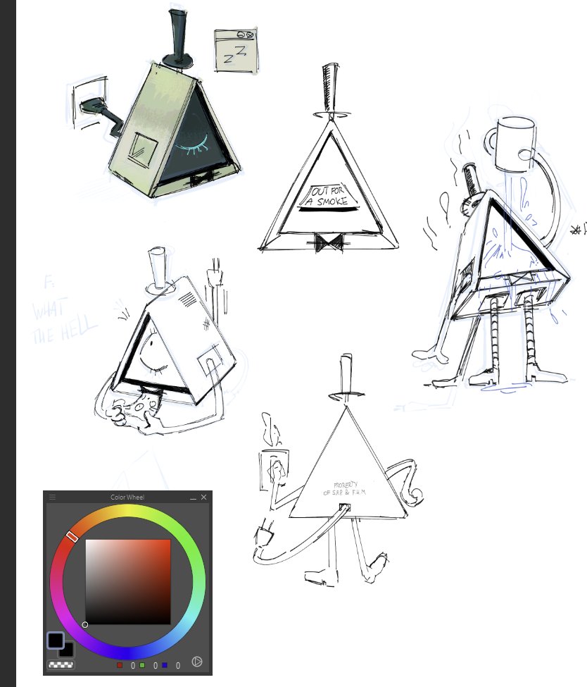 drawing him is low key hell