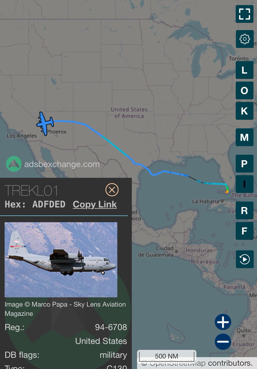 KIGMWallflower's tweet image. #TREKL01 doing a cross-country run via #KingmanAZ.

#AZADSB #ADSB