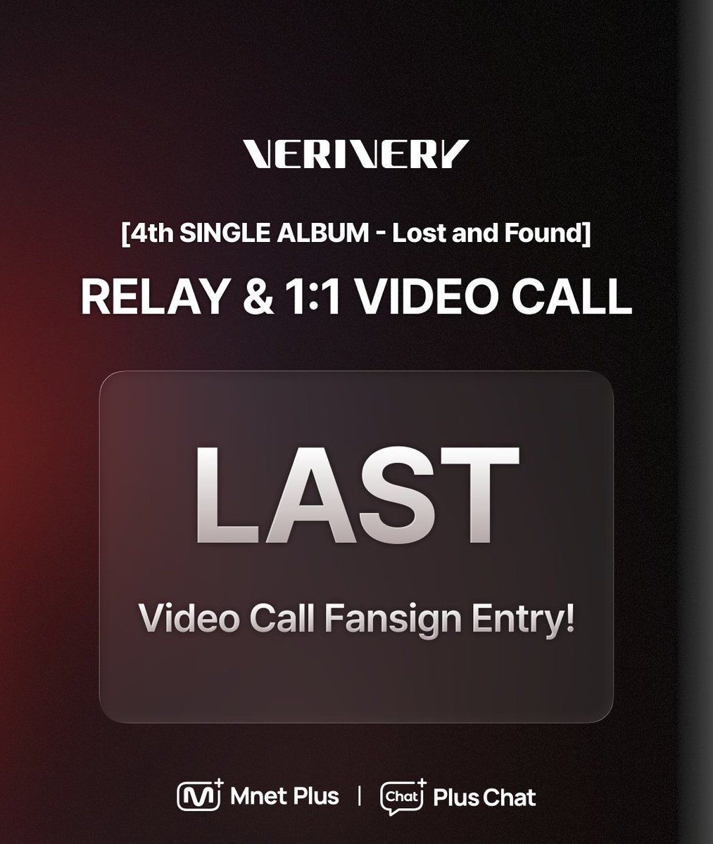 mnetplus's tweet photo. ⏳ D-DAY CLOSING SOON!!

#VERIVERY [4th SINGLE ALBUM - Lost and Found]
📱 Relay VIDEO CALL EVENT
👉https://t.co/fyE1c0Mnrf

동헌/계헌/연호/용승/강민 과 영상통화할사람?! 🙋🙋‍♂️ 
Who wants a video call with DONGHEON/GYEHYEON/YEONHO/YONGSEUNG/KANGMIN?!🙋🙋‍♂️
DONGHEON/GYEHYEON/YEONHO/YONGSEUNG/KANGMINとビデオ通話したい人⁈  🙋🙋‍♂️

#PlusChat #플러스챗 #プラスチャット
#VERIVERY #VERIVERY #VRVR
@the_verivery