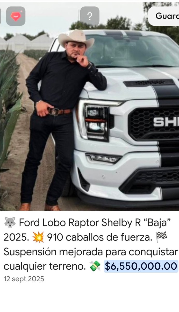 🚨 Así posa el “Toñín”, Valente Martínez Fuentes, líder Huachicolero y del Crimen Organizado, con su Ford Raptor Shelby de más de 6 MDP

Es el que se vende como un "campesino trabajador" y es papá de la alcaldesa de Quecholac, María Guadalupe Martínez. con la que bloqueó la