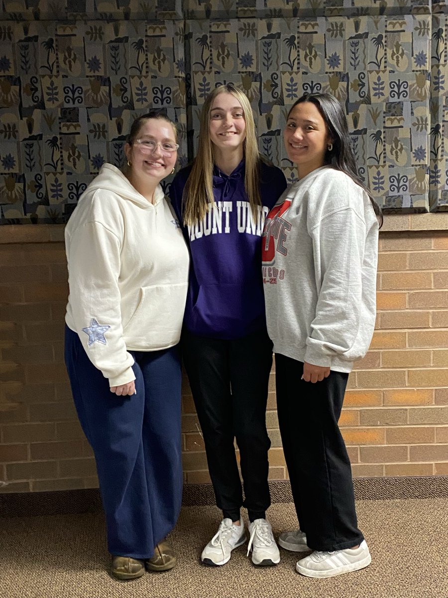 Today we are celebrating Lily Zimmerman for all of her hard work and on her signing to the University of Mount Union! Congratulations, Lily we can’t wait to see what college brings for you! 💜🤍