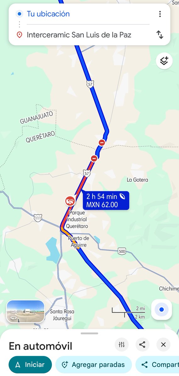 queenness07's tweet photo. @088_GN hola que hay en la autopista QRo San luis de la paz dirección San jose iturbide?
Marca trafico cerrado https://t.co/EwBMVyYFcq