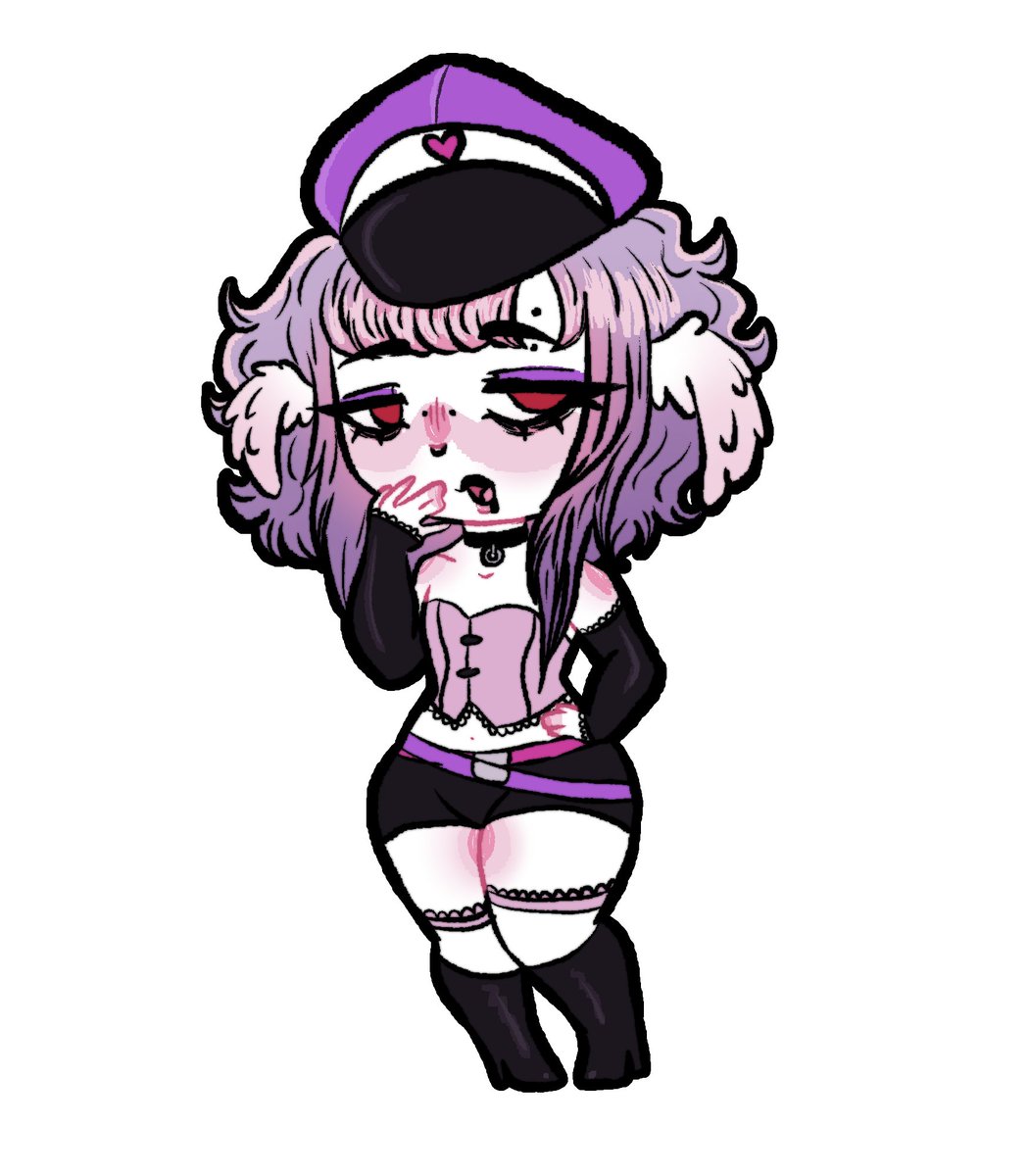 scourge #oc #ocart #artmoots #dollcore #originalcharacter #pastelgoth