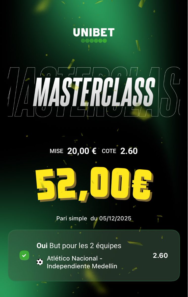 Montante 🎰 20€->300€ 

Tg gratuit ; t.me/+aC6hf5NcdU40Z…